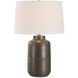 Calderone 26.75 inch 150.00 watt Dark Bronze and Brass Table Lamp Portable Light