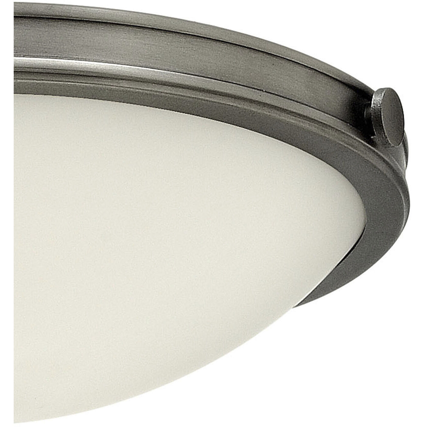Maxwell 2 Light 13.75 inch Antique Nickel Indoor Flush Mount Ceiling Light