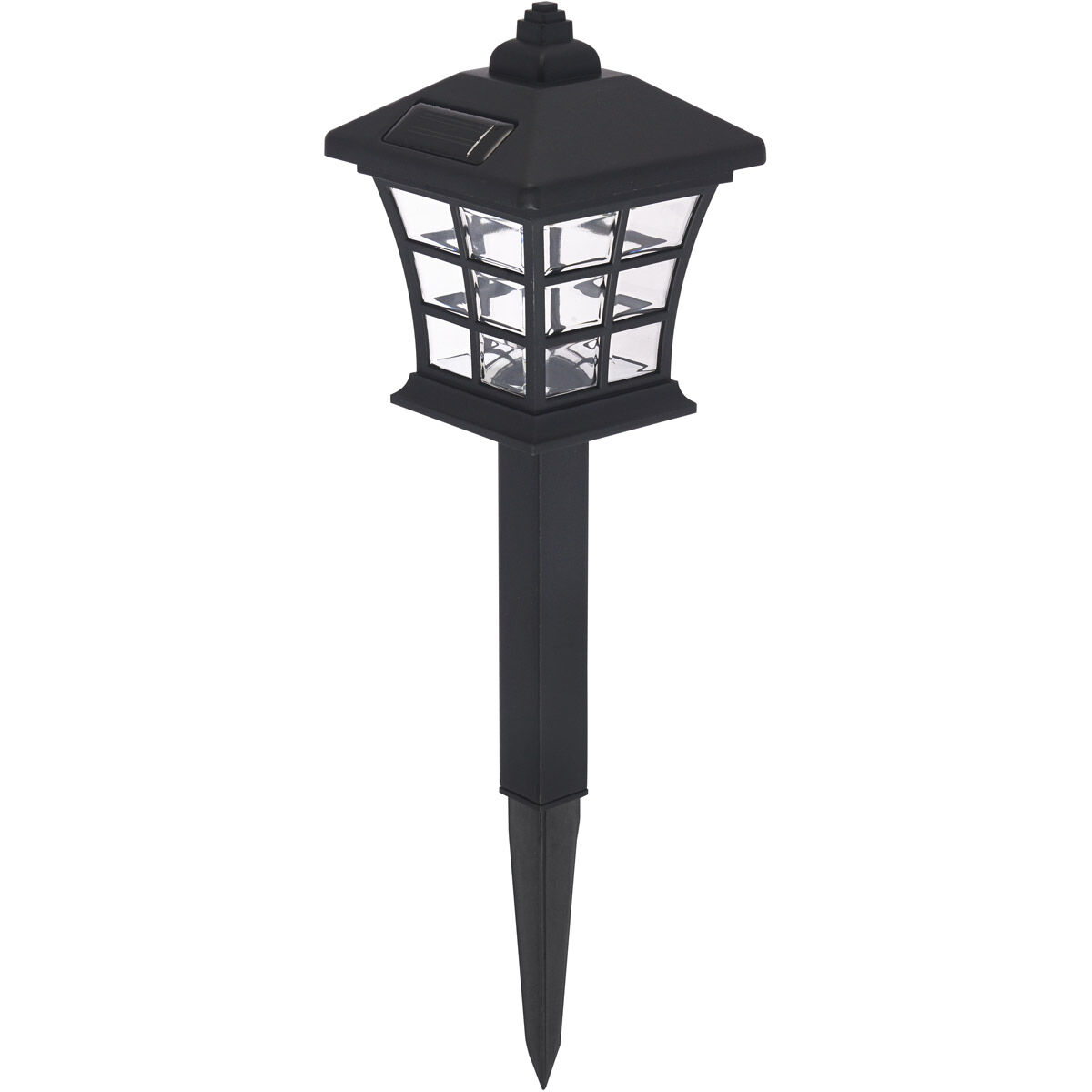 Dux 0.08 watt Black Outdoor Path Light, Pack of 6