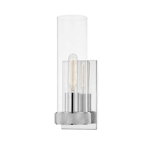 Briggs 1 Light 5 inch Polished Nickel Wall Sconce Wall Light