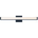 Spec LED 30 inch Black Bath Vanity Wall Light