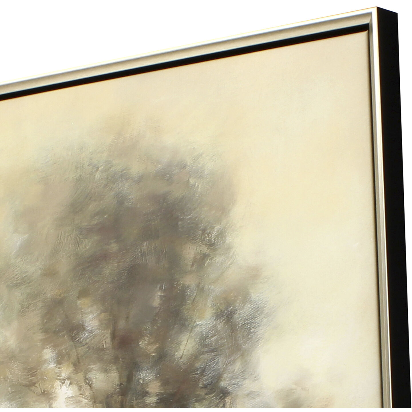 Landscapes Brown and Beige and Green and Neutral Canvas