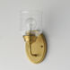 Acadia 1 Light 5 inch Natural Aged Brass Wall Sconce Wall Light