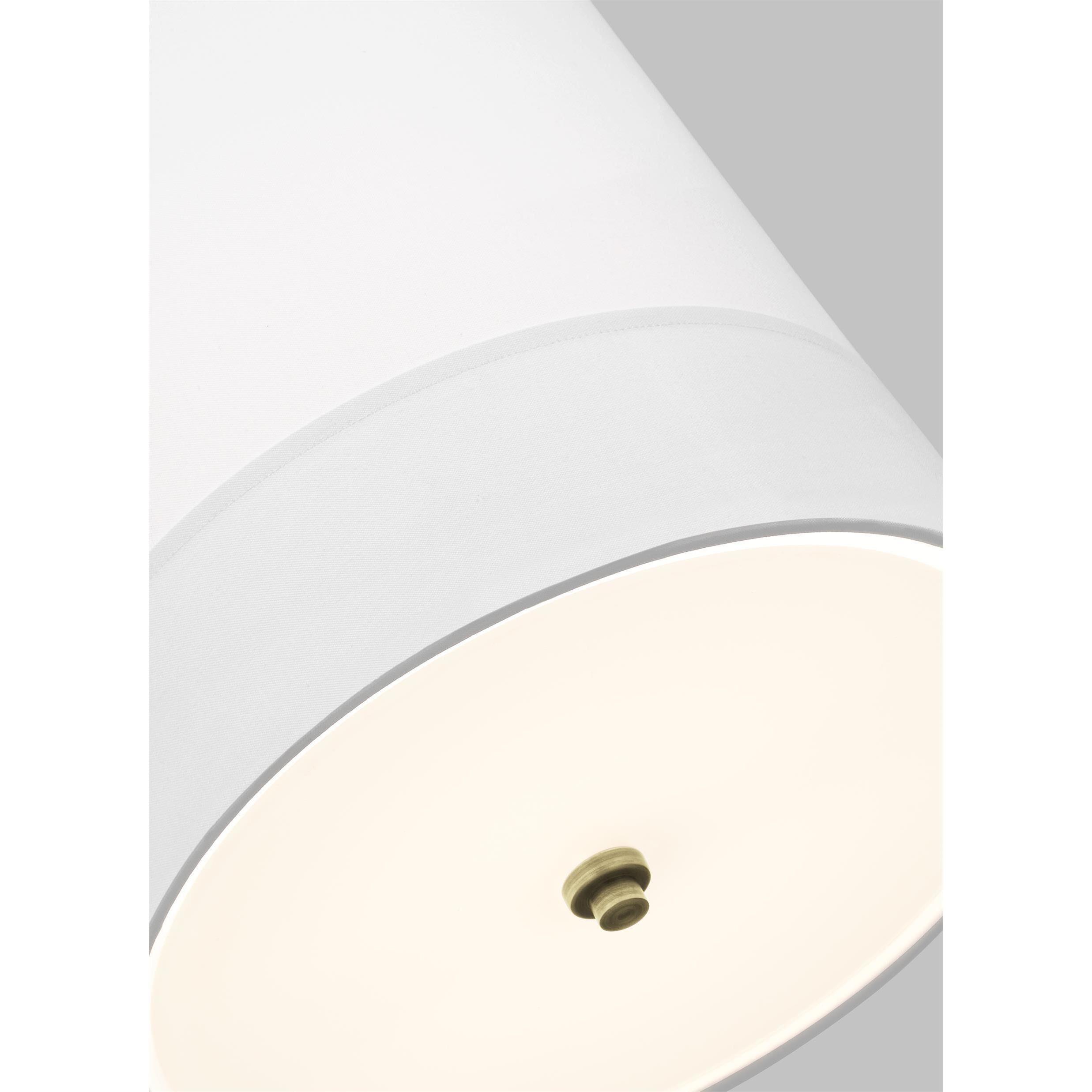 Ivie 1 Light 12 inch Time Worn Brass Pendant Ceiling Light