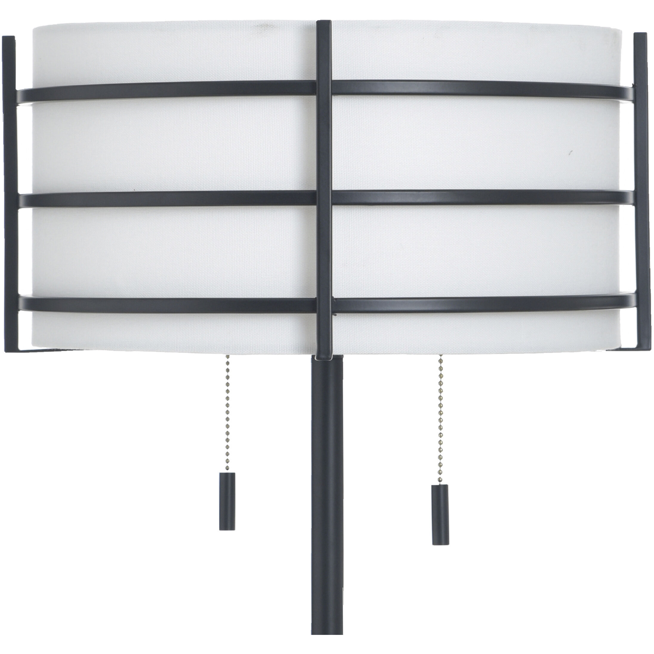 Royce 25 inch 60 watt Zammel and White Table Lamp Portable Light