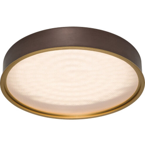 Pan 12 inch Deep Taupe Flush Mount Ceiling Light