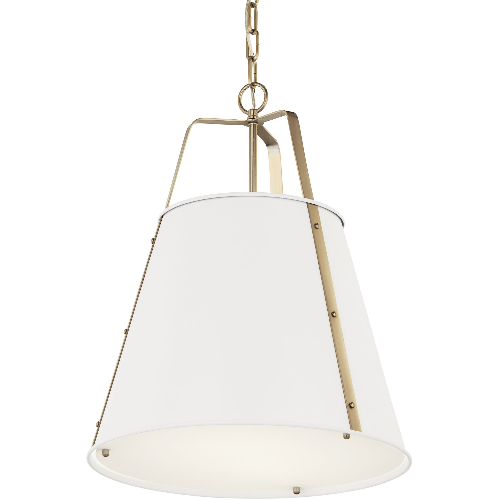 Etcher 2 Light White Pendant Ceiling Light