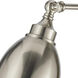 Pharmacy 20 inch 60 watt Brushed Steel Table Lamp Portable Light