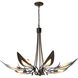 Parasol 7 Light 38.3 inch Bronze Chandelier Ceiling Light