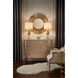 Wildwood 29 inch 100 watt Gold Leaf Table Lamp Portable Light