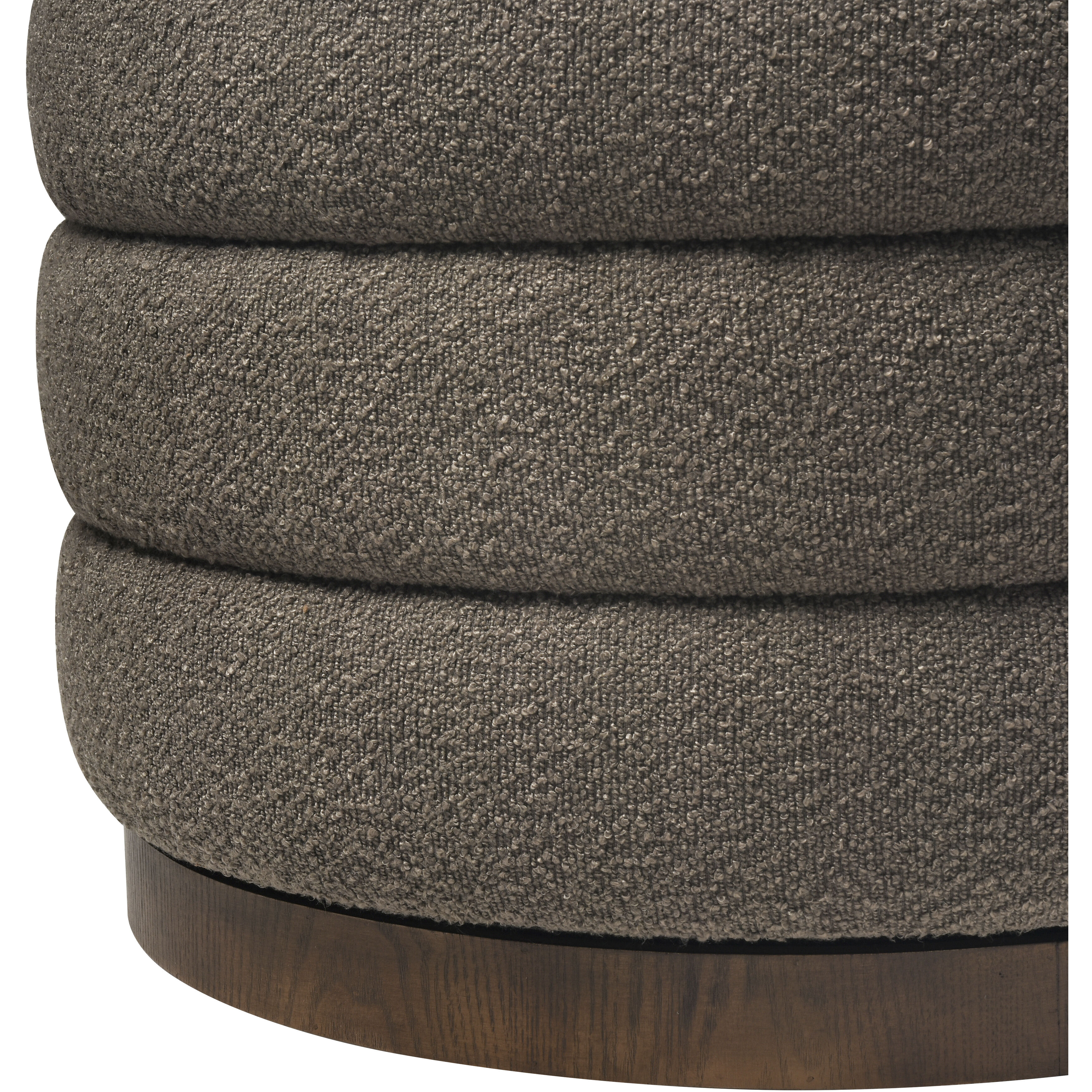 Jayne 16.5 inch Chocolate Accent Stool