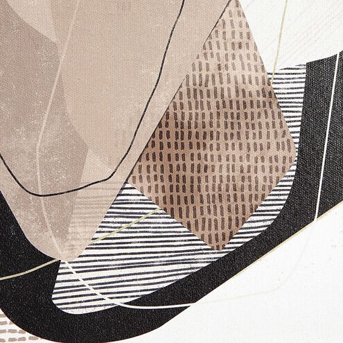 Priyanka White/Multiple Wall Art, 7 Piece