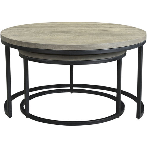 Drey 32 X 32 inch Grey Nesting Coffee Table, Set of 2