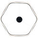 Morae LED 29.88 inch Brushed Nickel Pendant Ceiling Light, dweLED