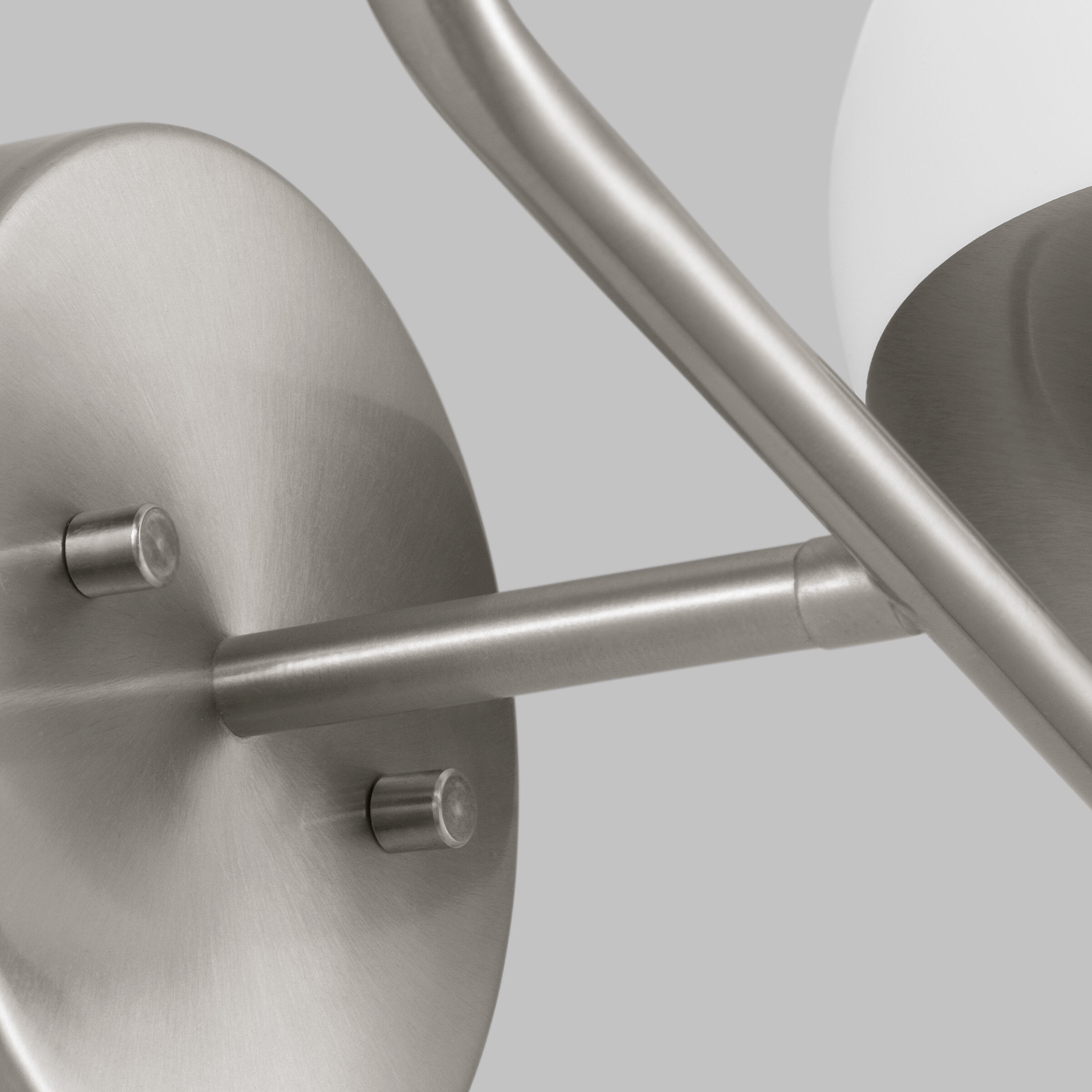 Alvin 2 Light 16.5 inch Brushed Nickel Bath Vanity Wall Light