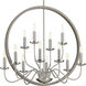 Fontayne 12 Light 32 inch Brushed Nickel Chandelier Ceiling Light, Design Series