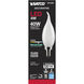 Lumos LED Candelabra Candelabra 4.00 watt 4000K LED Filament