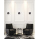 Private I LED 9 inch Matte Black Wall Sconce Wall Light