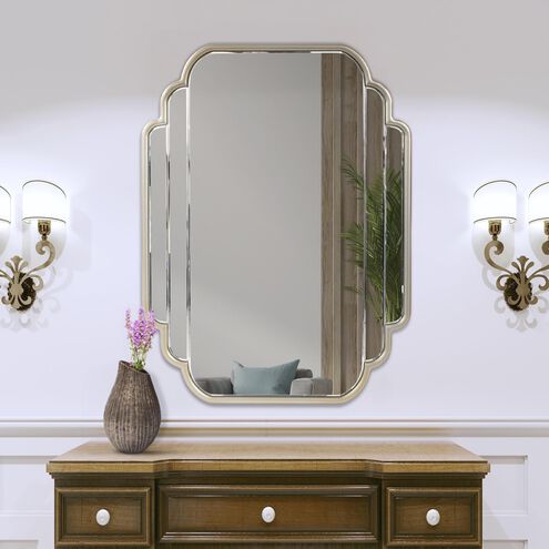 Winton 40 X 30 inch Gold Vanity Mirror