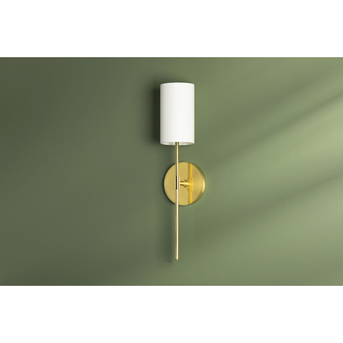 Olivia 1 Light 4.75 inch Aged Brass ADA Wall Sconce Wall Light