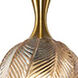 Eesha 1 Light 6.25 inch Aged Gold Brass and Amber Pendant Ceiling Light