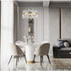 Canada LED 24 inch Gold LED Chandelier Ceiling Light