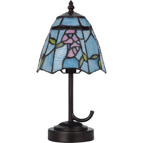 3117 Tiffany 13 inch 40.00 watt Dark Bronze Accent Lamp Portable Light
