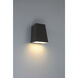Edge EM 5.5 inch Black ADA Wall Sconce Wall Light