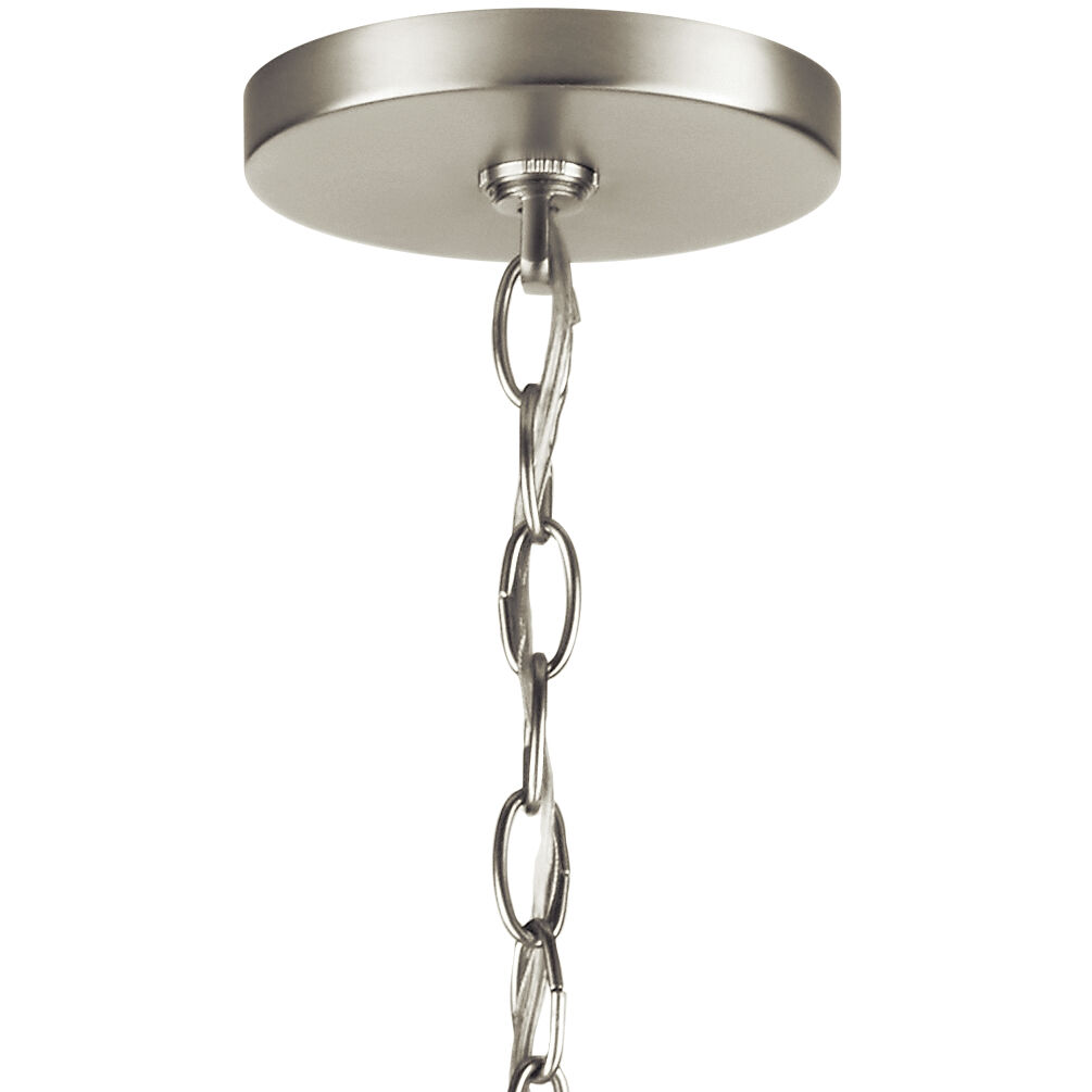 Capitol Hill 12 Light 34.75 inch Brushed Nickel Chandelier 1 Tier Large Ceiling Light, Large