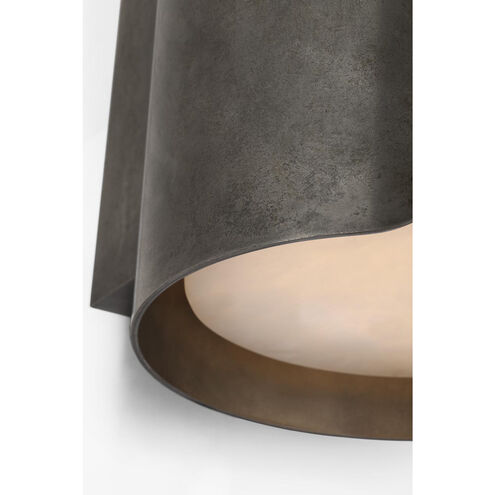 Anne-Marie Barton Armise Sconce Wall Light in Mottled Pewter