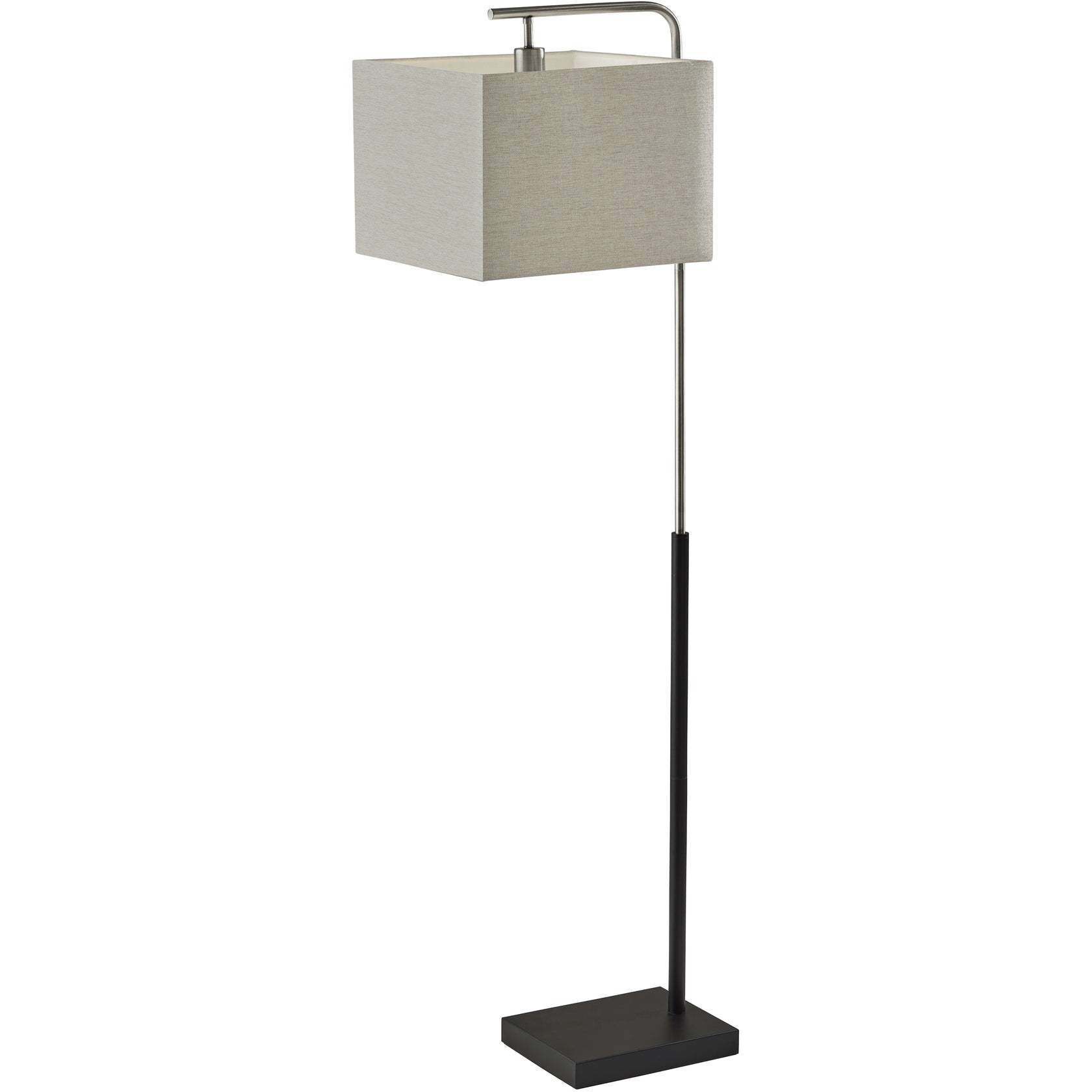 Black square floor lamp 2025