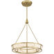 Velaris LED 24 inch Legacy Brass Pendant Ceiling Light