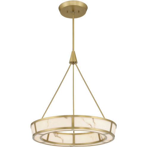 Velaris LED 24 inch Legacy Brass Pendant Ceiling Light