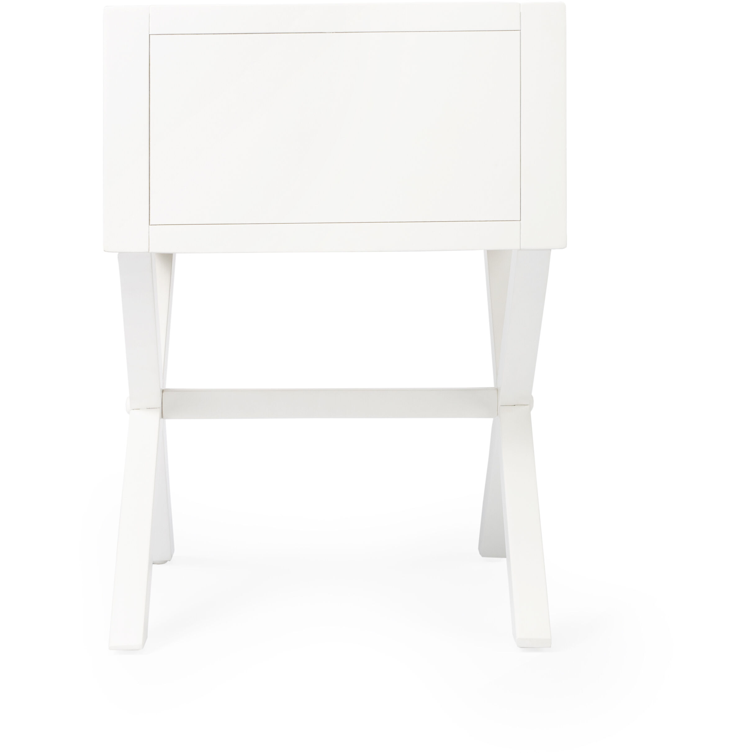 Lark White End or Side Table