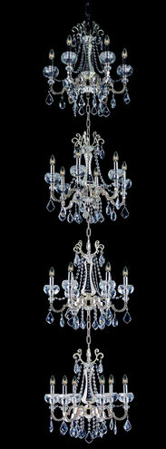 Allegri Barrett 24 Light Chandelier in Chrome with Swarovski Elements Clear Crystals 10507-010-SE001