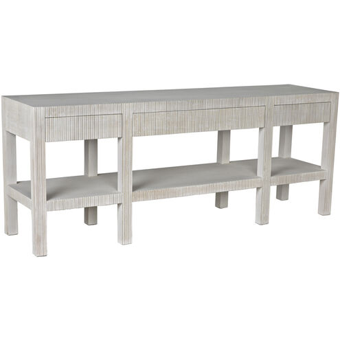 Conrad 81 X 20 inch White Wash Console