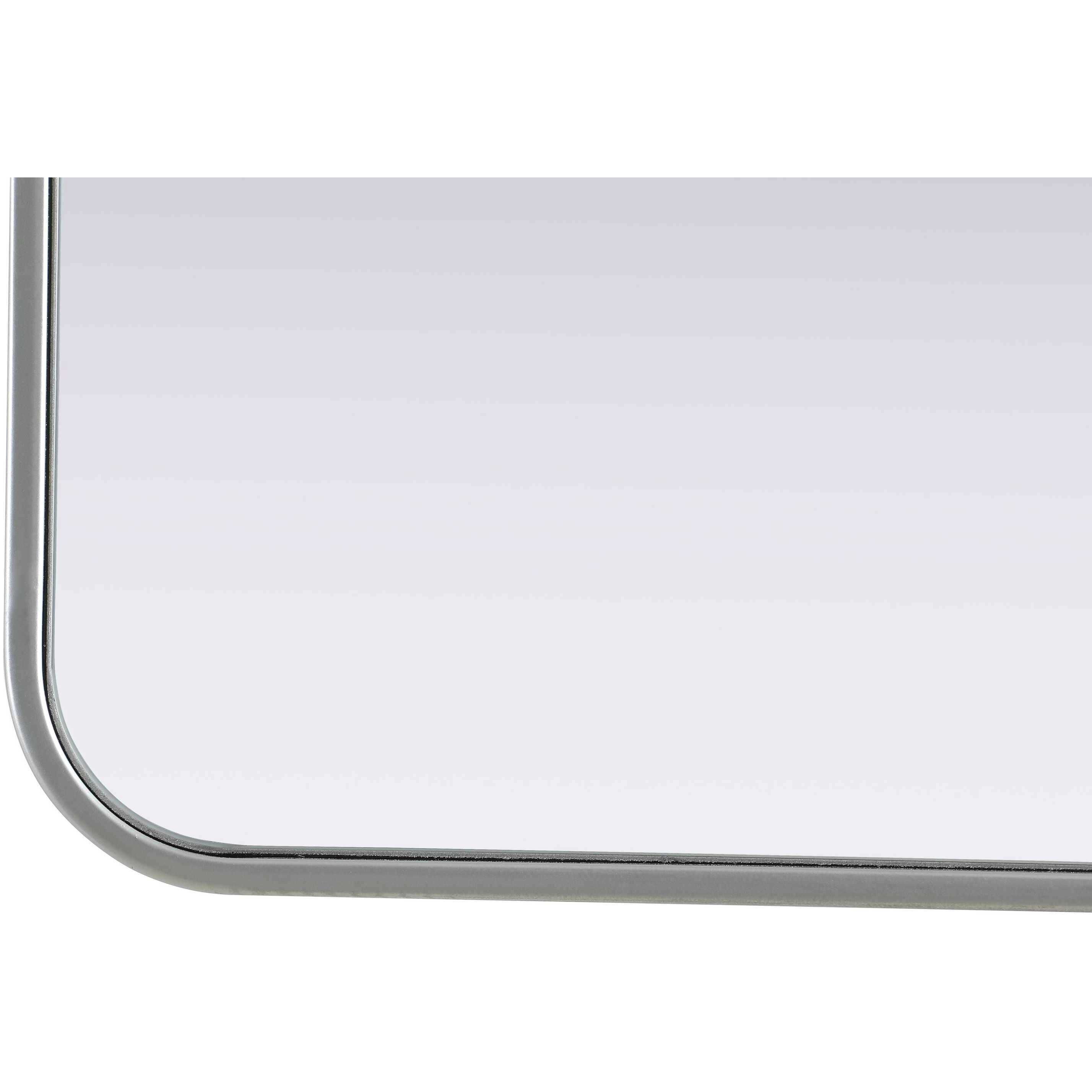 Remy 40 X 24 inch Silver Mirror