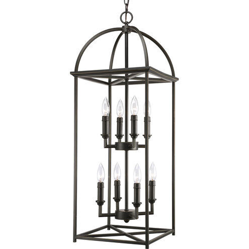 Piedmont 8 Light 17 inch Antique Bronze Hall & Foyer Ceiling Light