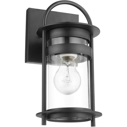 Bracer 1 Light 11 inch Matte Black Outdoor Wall Sconce