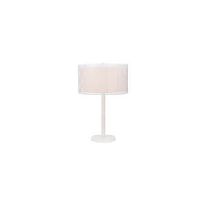 Parmida 28 inch 23.00 watt White Table Lamp Portable Light