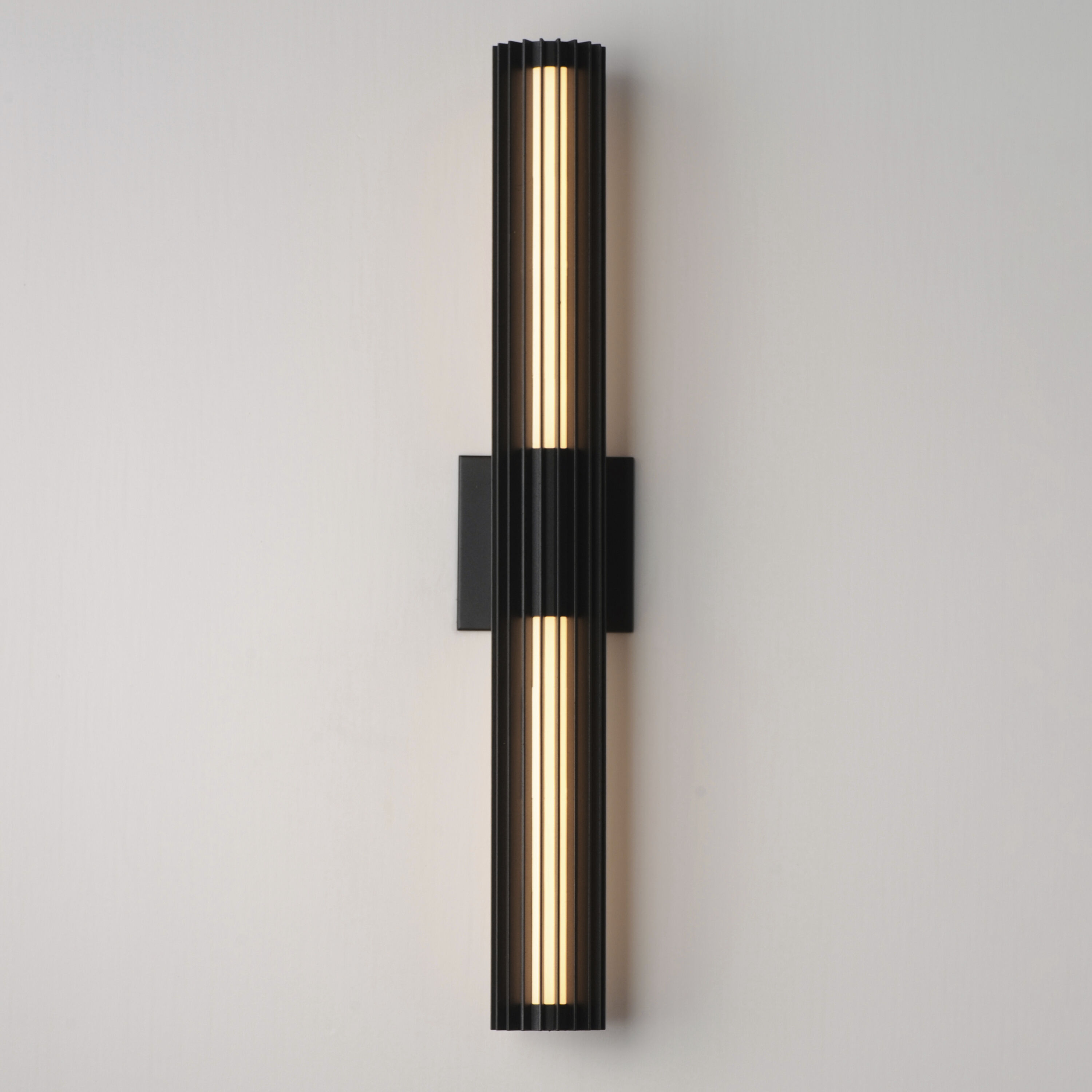 Citadel LED 28 inch Black Outdoor Wall Mount