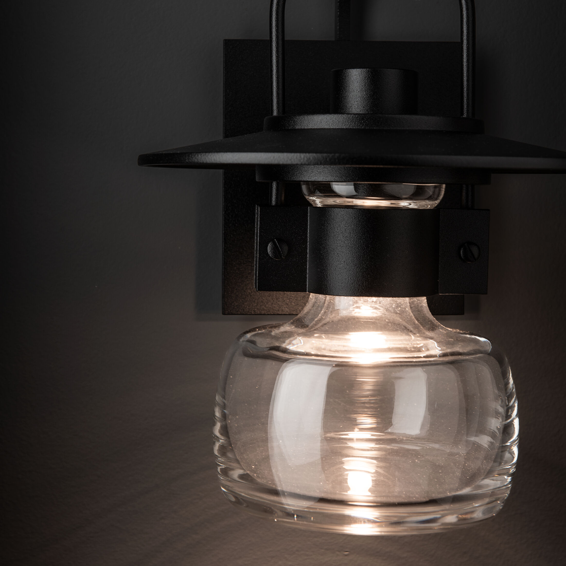 Mason 1 Light 11.5 inch Coastal Black Outdoor Sconce