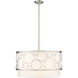 Kendall 4 Light 24 inch Brushed Nickel Chandelier Ceiling Light