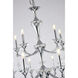 Canada 15 Light 36.5 inch Chrome Chandelier Ceiling Light