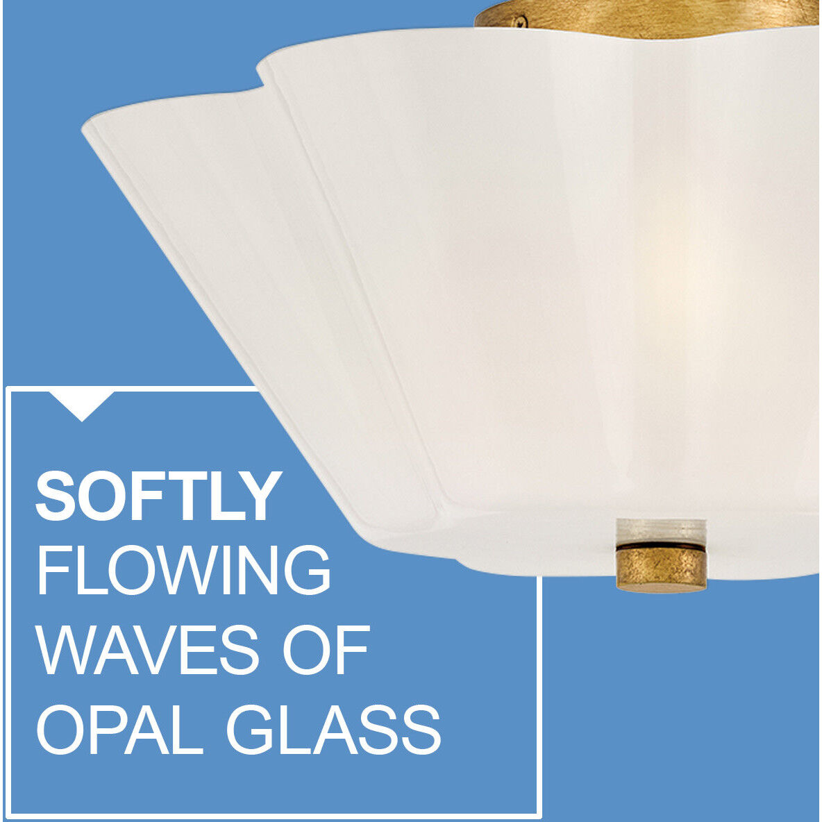 Honey 3 Light 15 inch Distressed Brass Semi-Flush Mount Ceiling Light, Medium