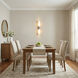 Whitney 2 Light 4.75 inch Silver Wall Sconce Wall Light