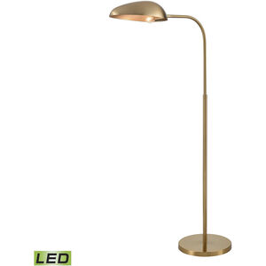 Alda 53.5 inch 3.00 watt Aged Brass Floor Lamp Portable Light