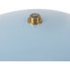 Alora Mood Poppy 13.88 inch 8 watt Cerulean Table Lamp Portable Light