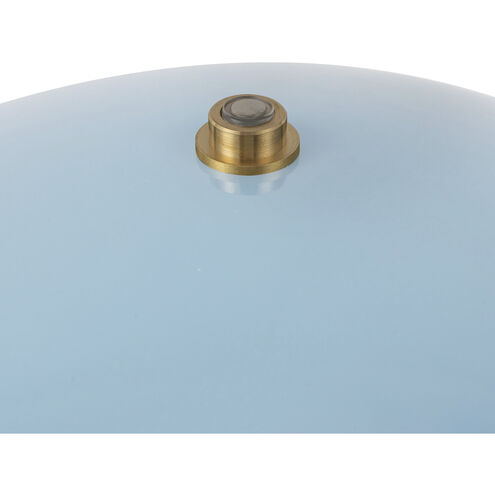 Alora Mood Poppy 13.88 inch 8 watt Cerulean Table Lamp Portable Light