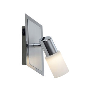Dallas 1 Light 3 inch Brushed Aluminum Wall Sconce Wall Light